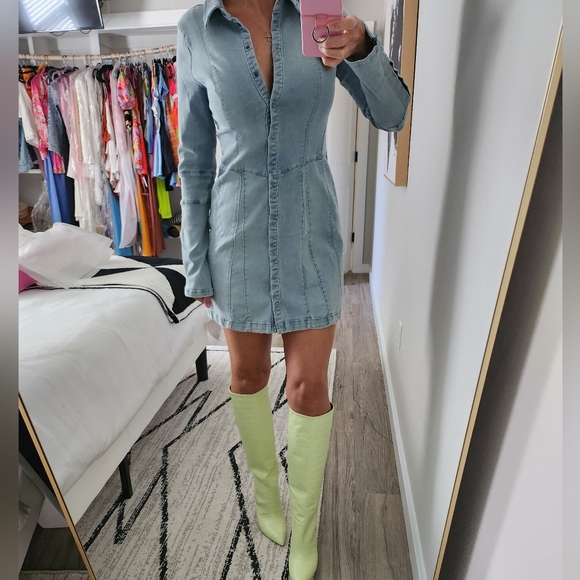 Free People Thea Mini Dress - Picture 2 of 6